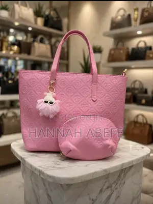 Pink Tote Bag
