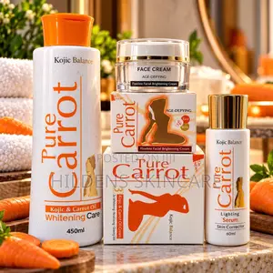 Pure Carrot Kojic Balance – Lotion, Face Cream & Serum
