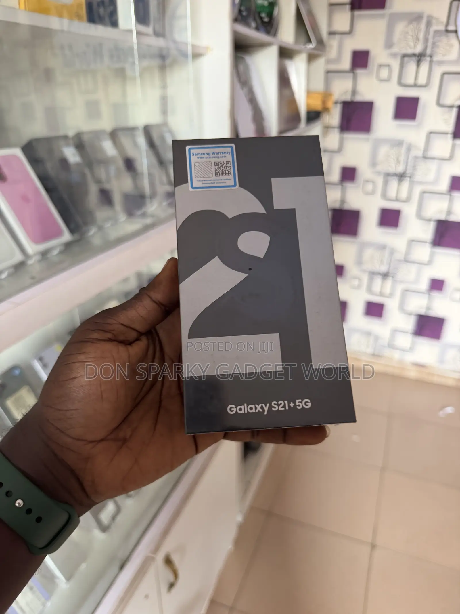 New Samsung Galaxy S21+ 5G 256 GB Blue