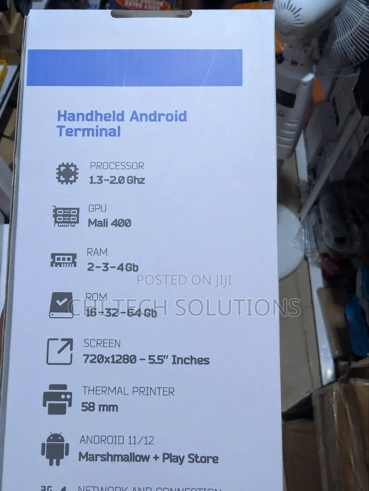 Handheld Android POS Terminal
