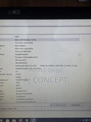 Laptop HP Compaq Presario CQ56 4GB Intel Pentium HDD 320GB
