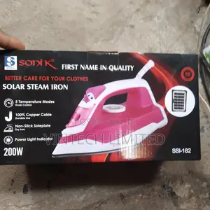 Solar Steam Iron