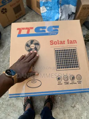 Solar Rechargeable Fan