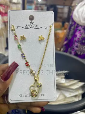 Non-Tarnish Jewelry Sets - Necklace & Earrings Set 2 Designs