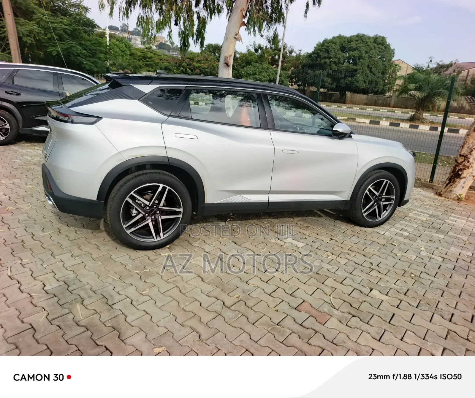 New Dongfeng EV EX1 2025 Silver