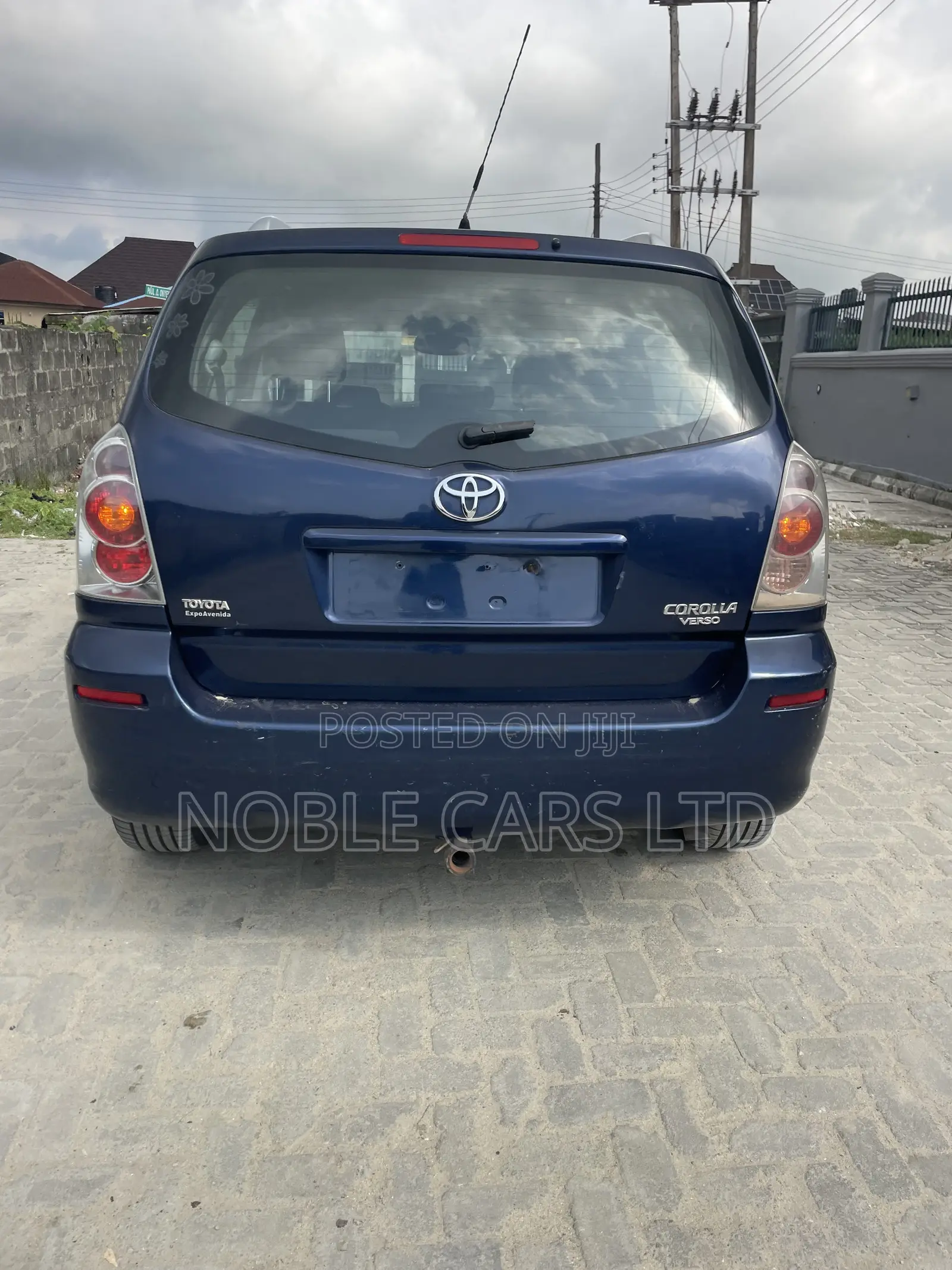 Toyota Corolla Verso 2005 Blue