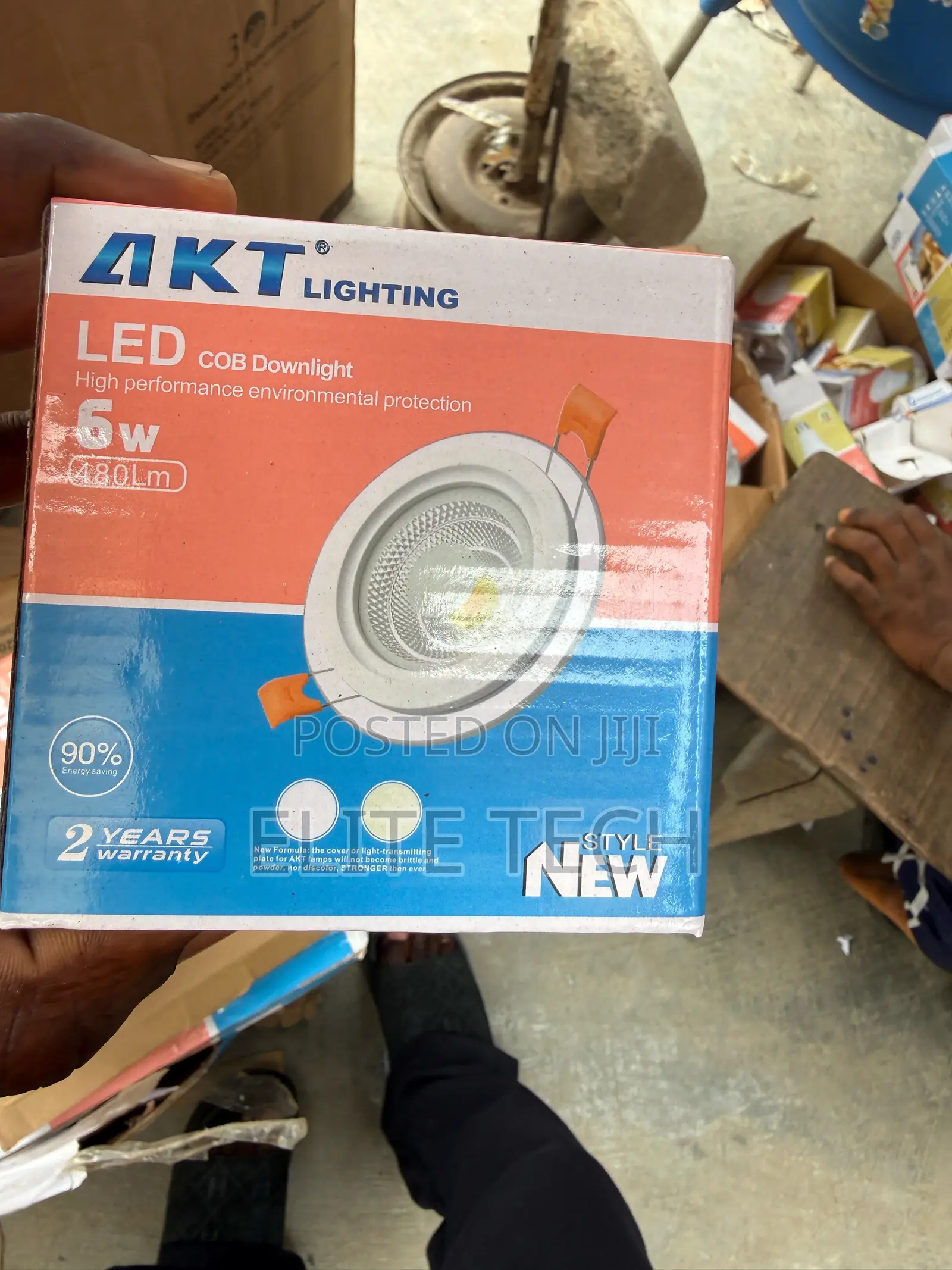 1. Authentic 6W AKT COB LED Ceiling Downlight / Spotlight (Day & Warm)