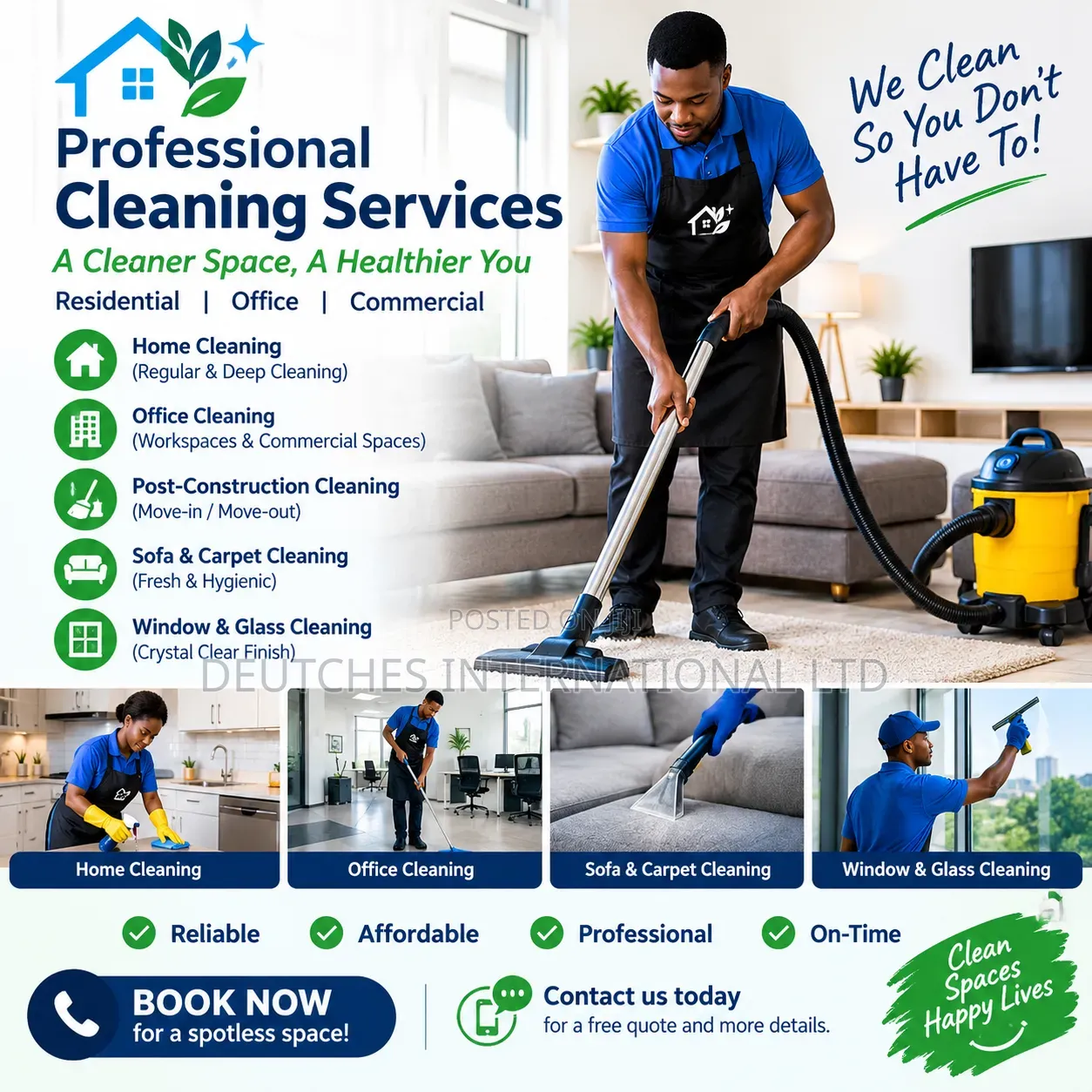 Professional Home, Office & Deep Cleaning Services in Badagry