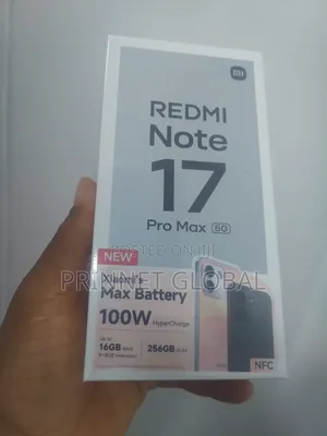 New Xiaomi Redmi Note 17 Pro Max 256 GB Red