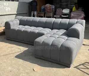 Highly Valued L-Shaped Upholstery Fabric Sofa
