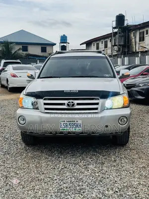 Toyota Highlander Limited V6 FWD 2003 Silver