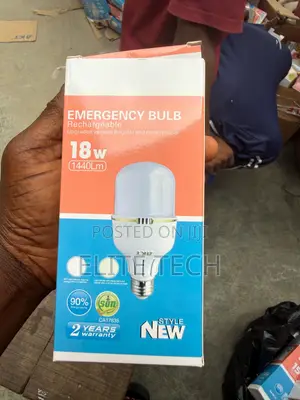 Authentic 18W AKT Smart Rechargeable LED Bulb – Long Battery Backup