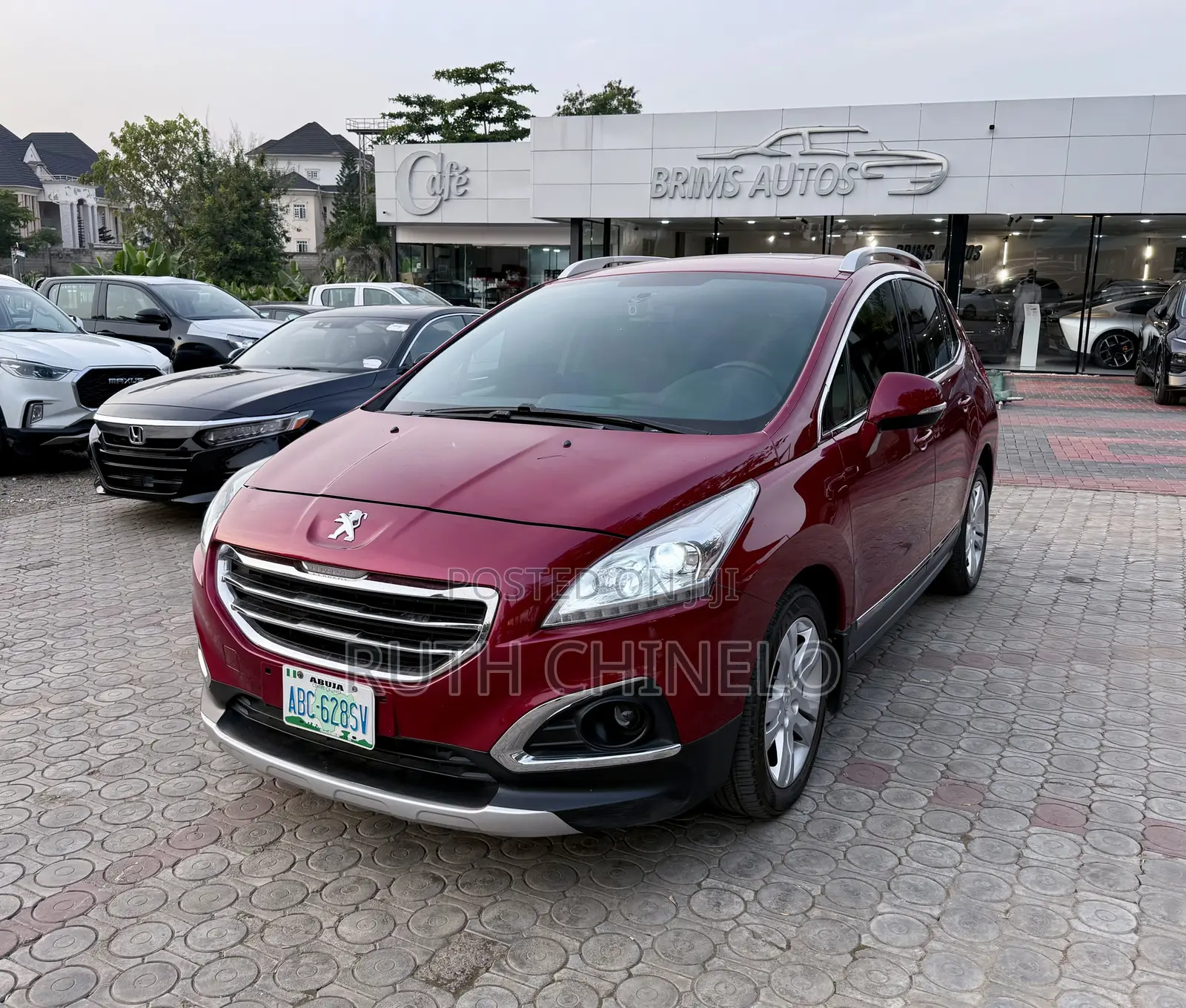 Peugeot 3008 2015 Red