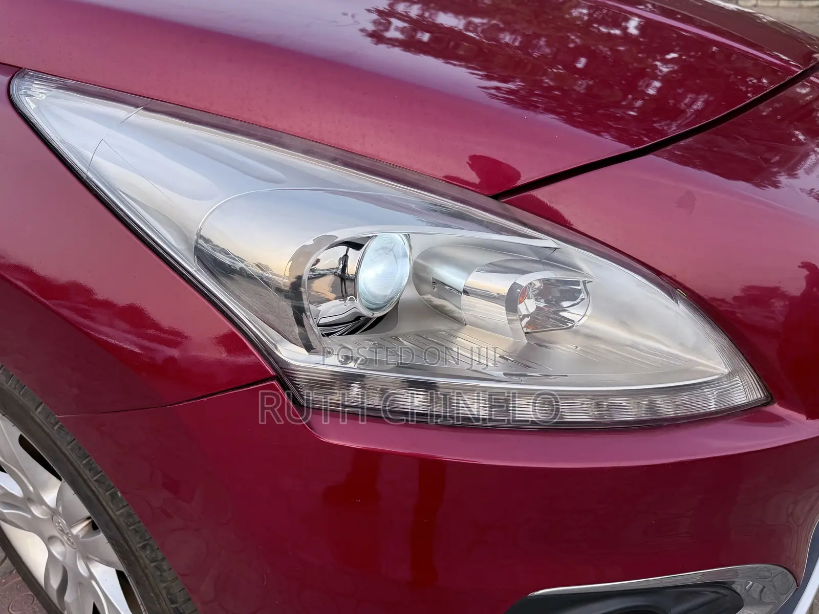 Peugeot 3008 2015 Red