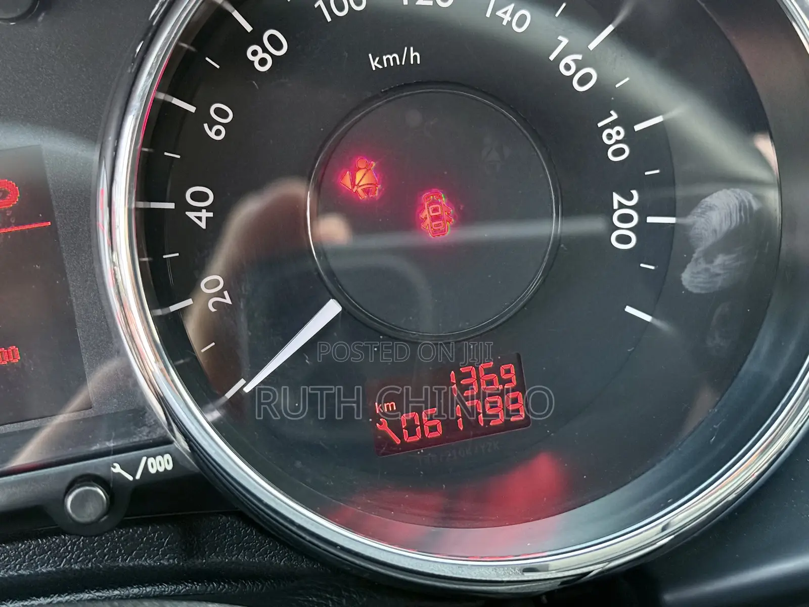 Peugeot 3008 2015 Red