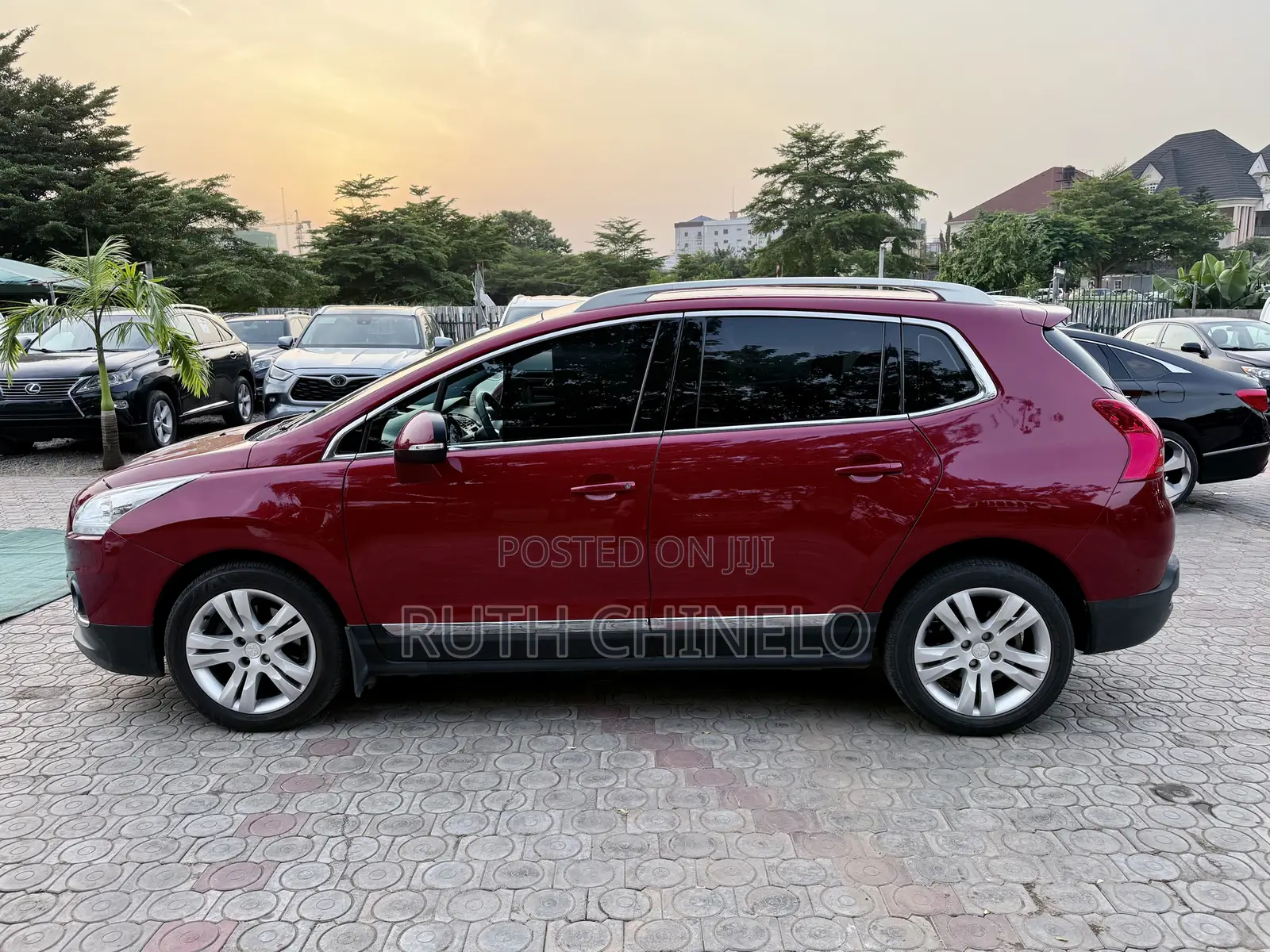 Peugeot 3008 2015 Red