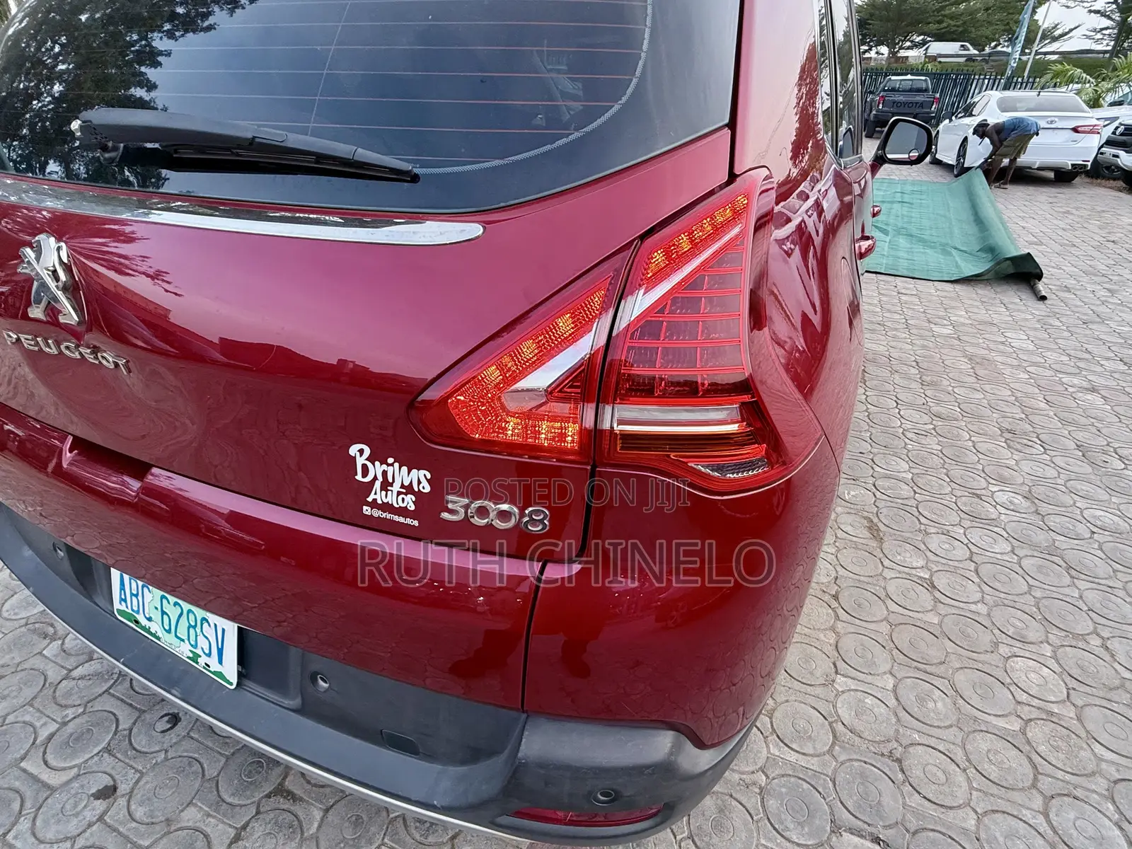 Peugeot 3008 2015 Red