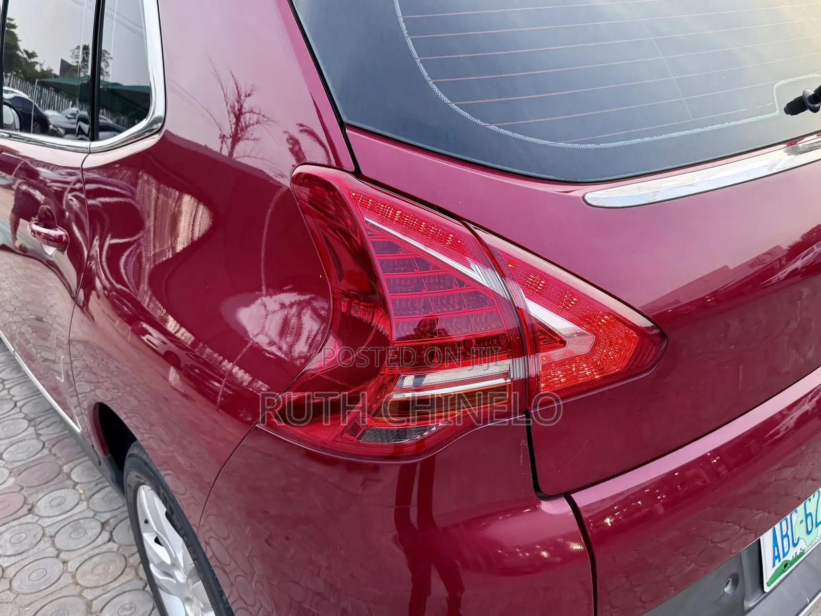 Peugeot 3008 2015 Red