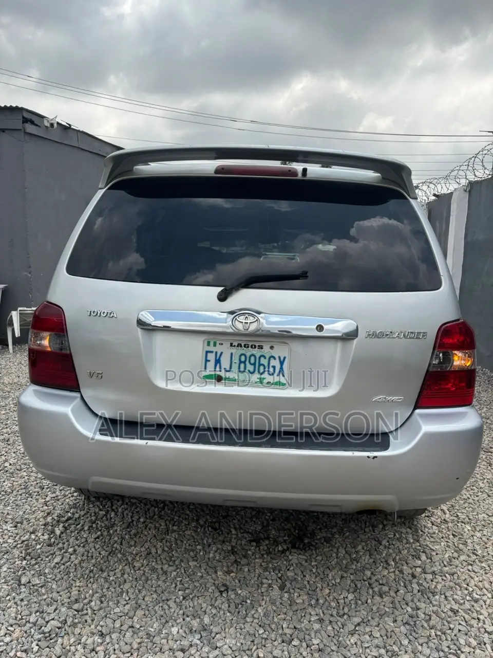 Toyota Highlander Limited V6 2006 Silver