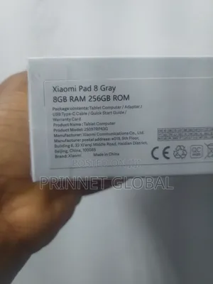 New Xiaomi Pad 7 256 GB Gray