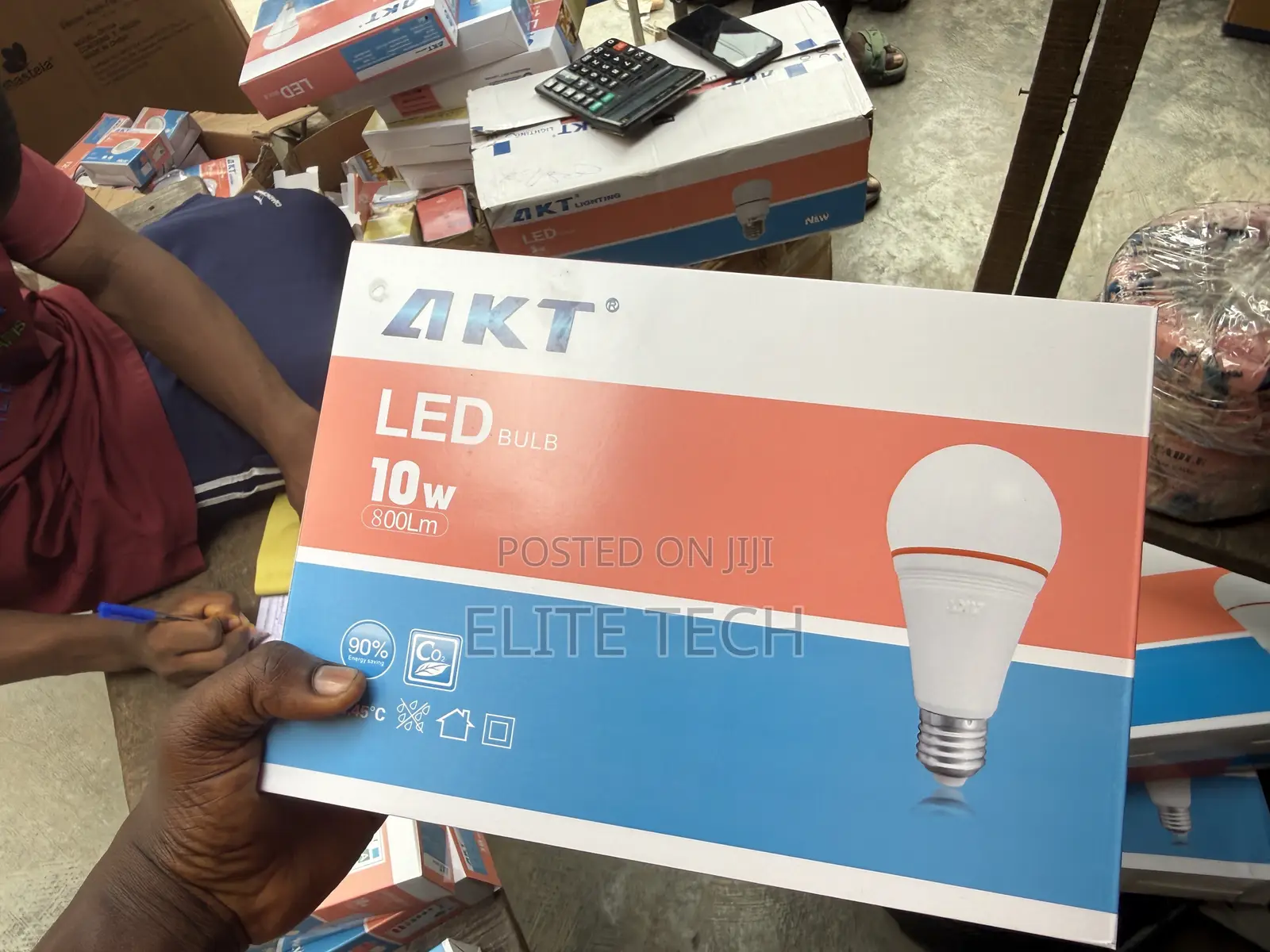 Original 10W AKT Energy Saving LED Light Bulb (Super Bright)