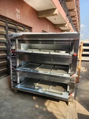 Industrial9trays Gas Oven 3decks Is Available for Sales at Good Price