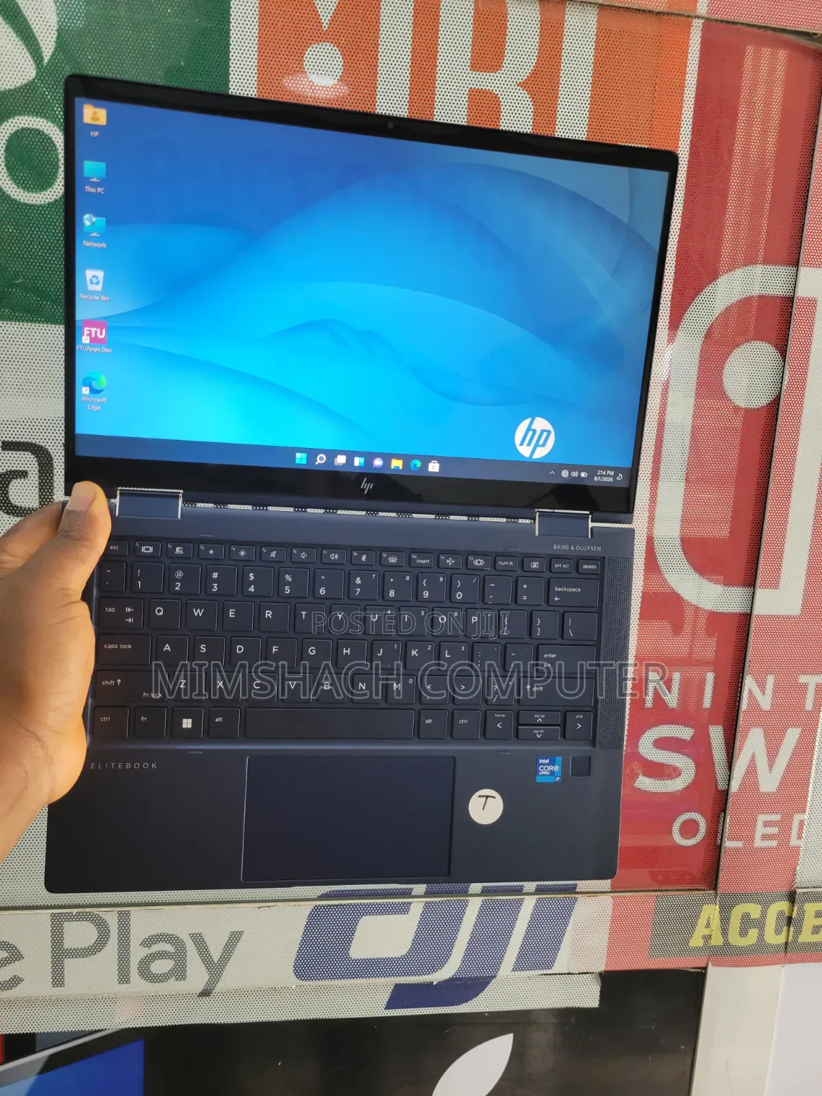 Laptop HP Dragonfly G2 32GB Intel Core i7 SSD 512GB
