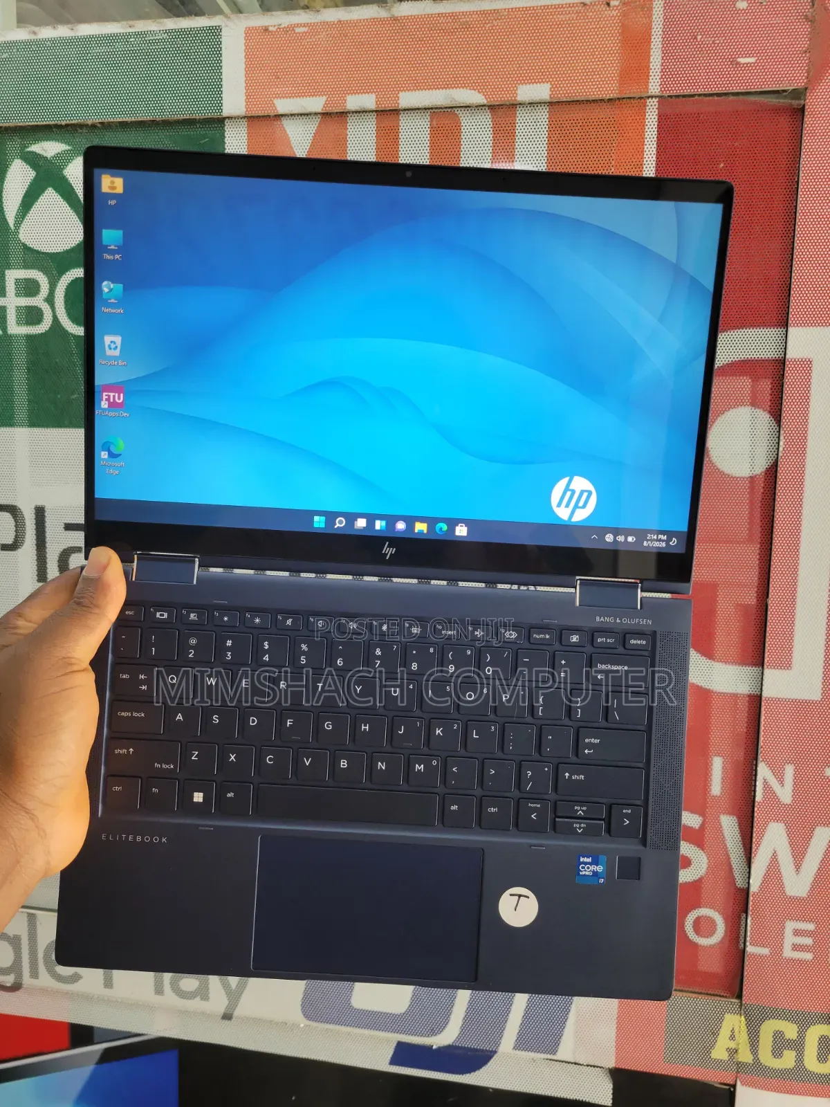 Laptop HP Dragonfly G2 32GB Intel Core i7 SSD 512GB