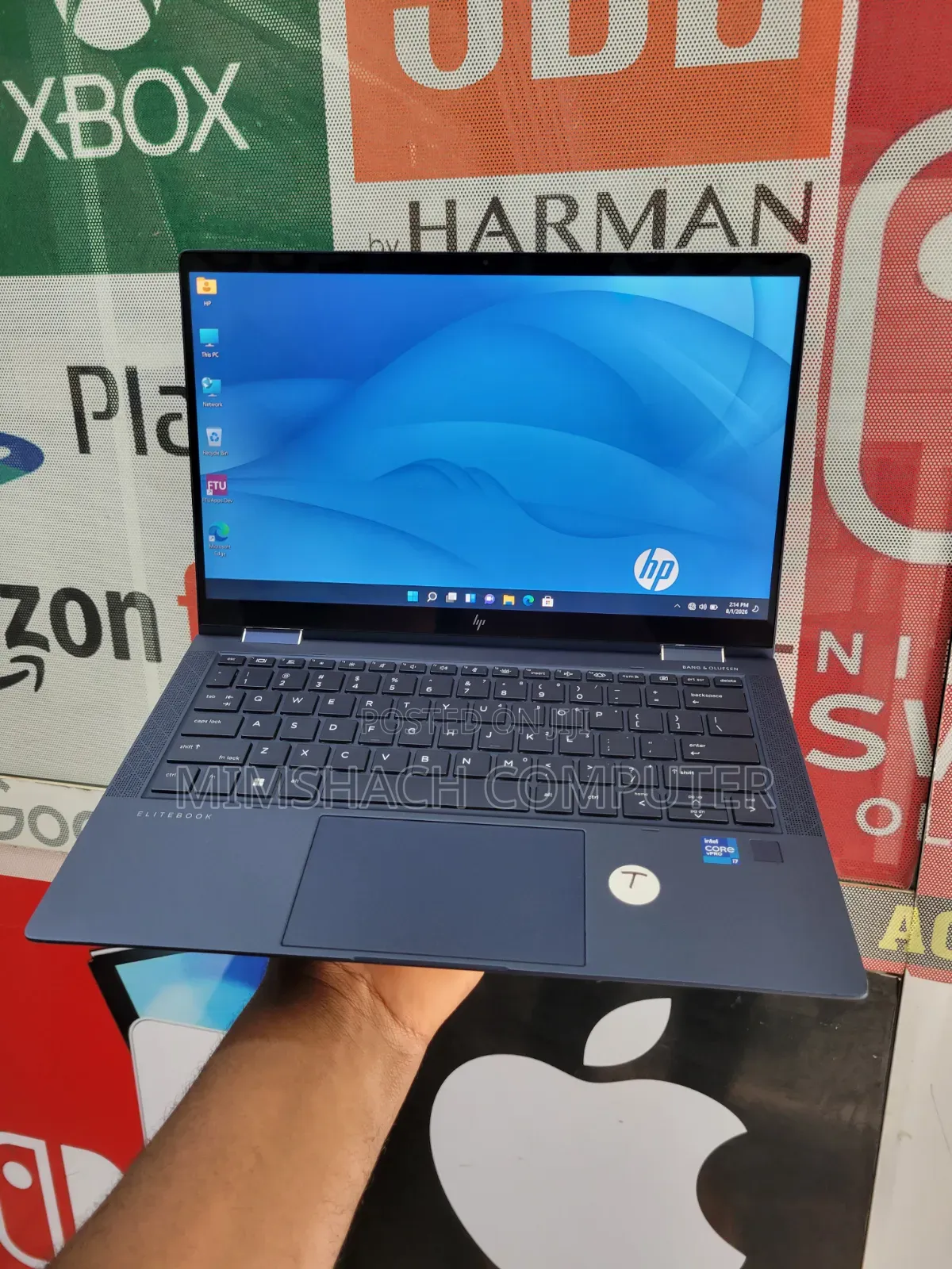 Laptop HP Dragonfly G2 32GB Intel Core i7 SSD 512GB