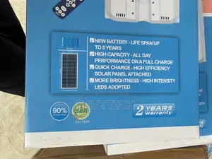 Original 150W AKT LED Solar Street Light With Sensor & Remote Control