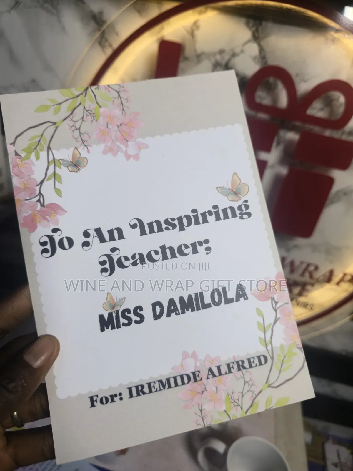 Personalized Gift Card