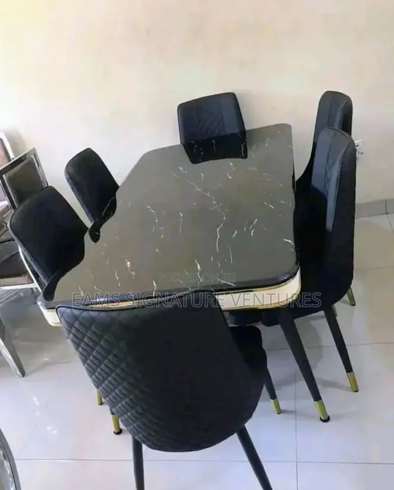 6 Seater Marble Dinning