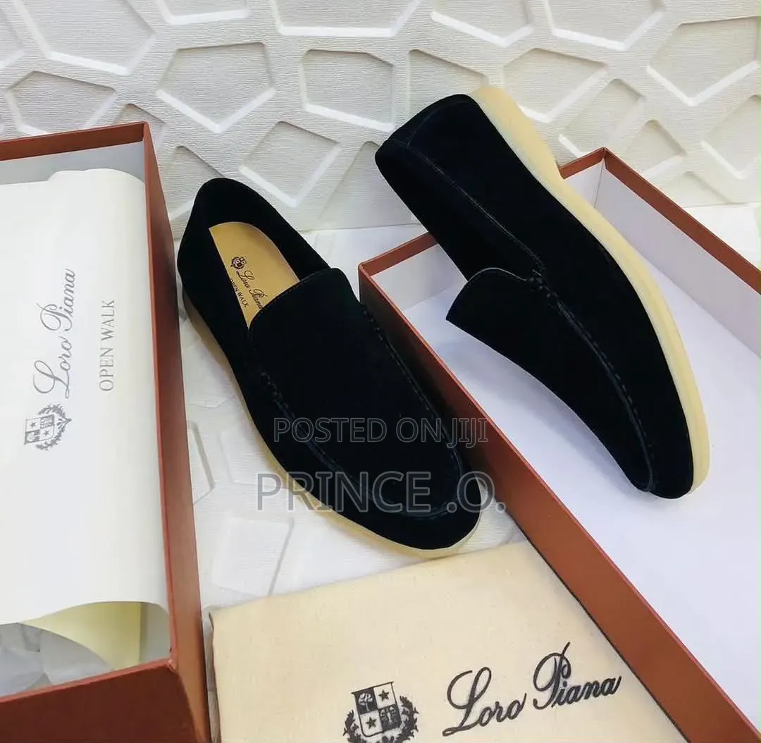 Loro Piana Suede Loafers