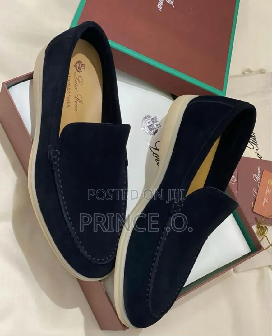 Loro Piana Suede Loafers