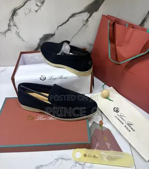 Loro Piana Suede Loafers