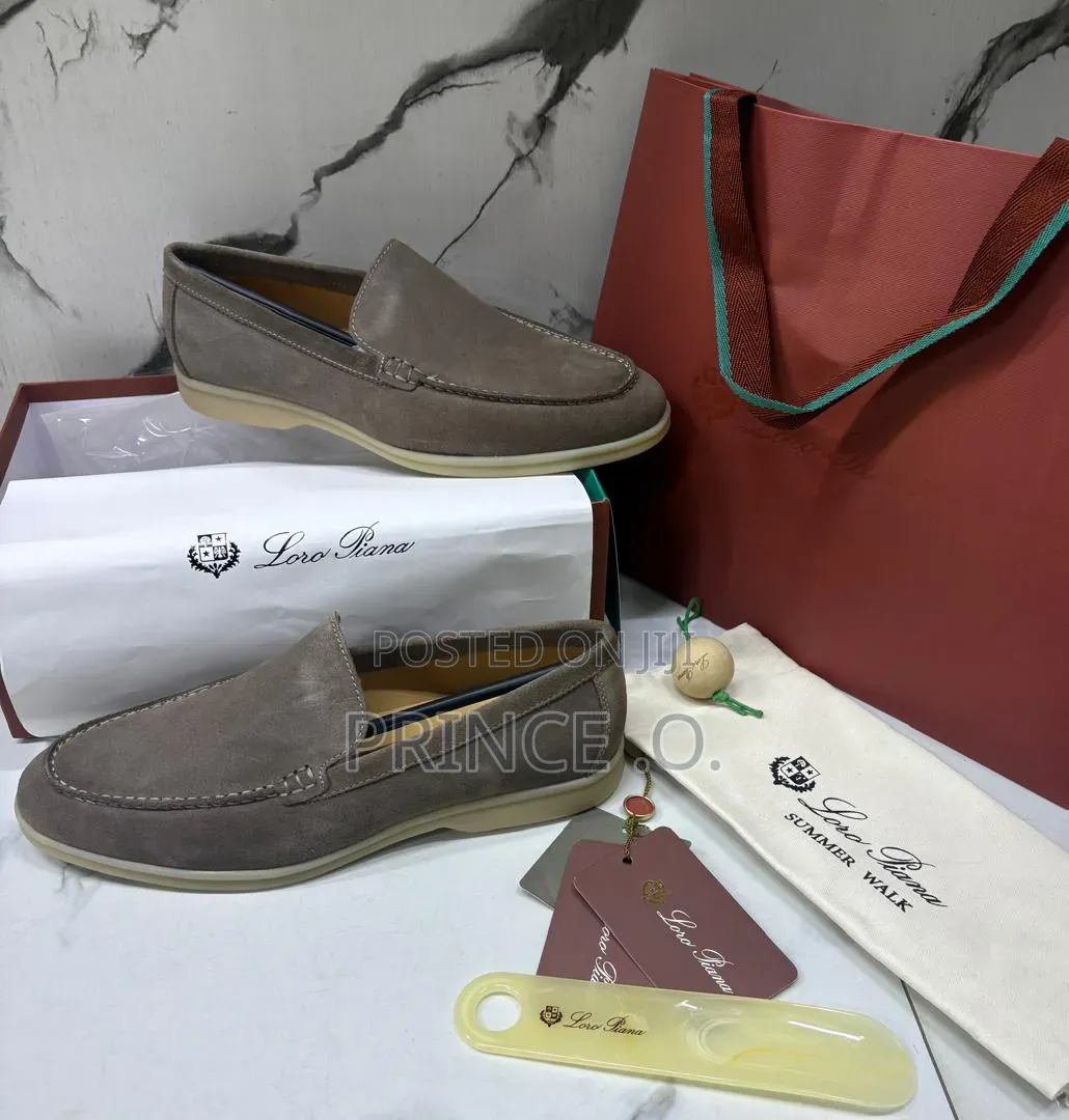 Piana Suede Leather Shoes
