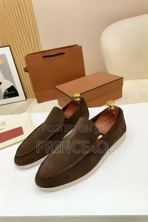 Four Luxury Colors Loro Piana Suede Loafers