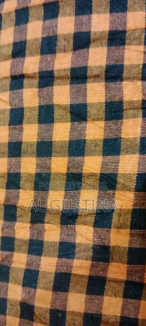 Bold Check Shirt Materials
