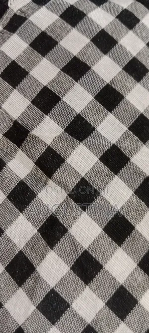 Bold Check Shirt Materials
