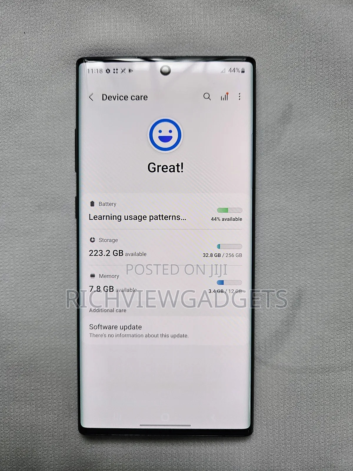 Samsung Galaxy Note 10 Plus 256 GB Blue