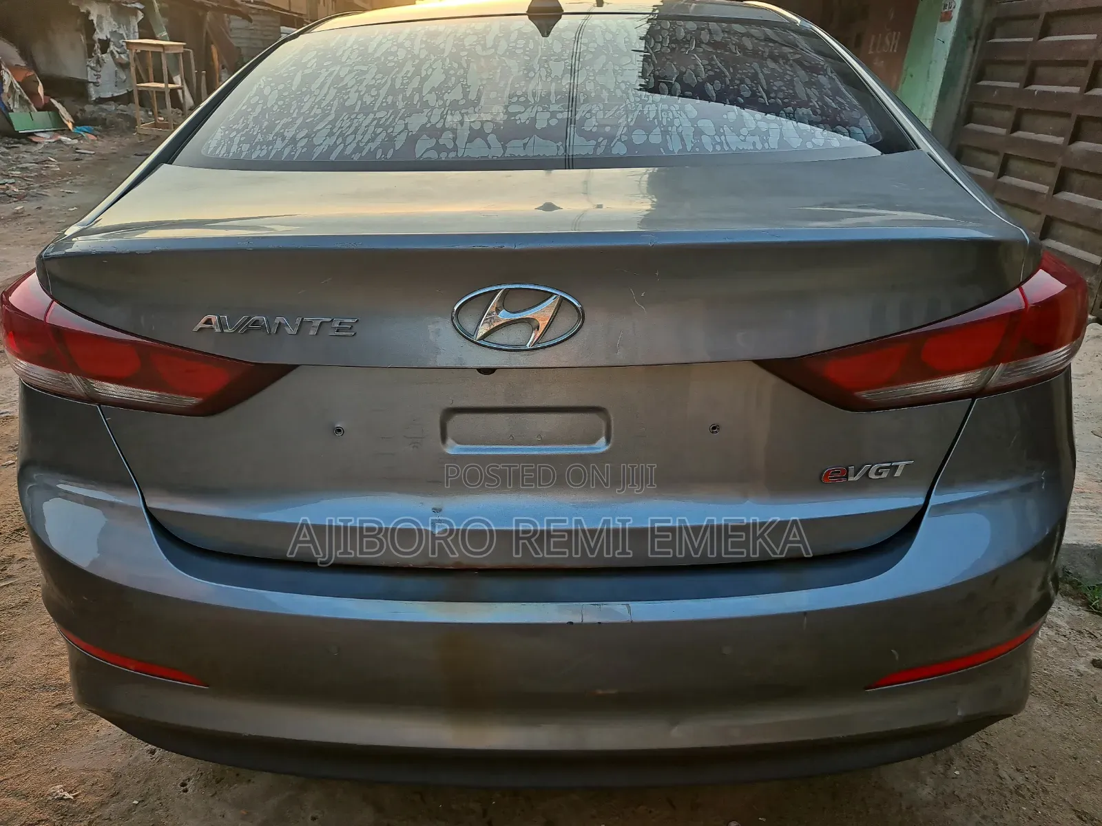 Hyundai Avante 2016 Gray