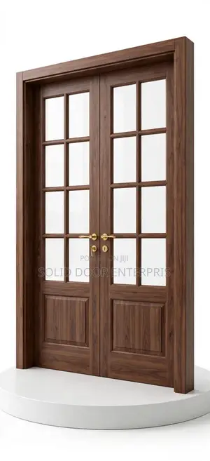 A Solid Luxurious French Door