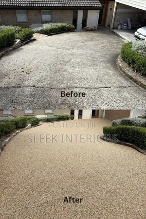 Mordern Resin Driveway