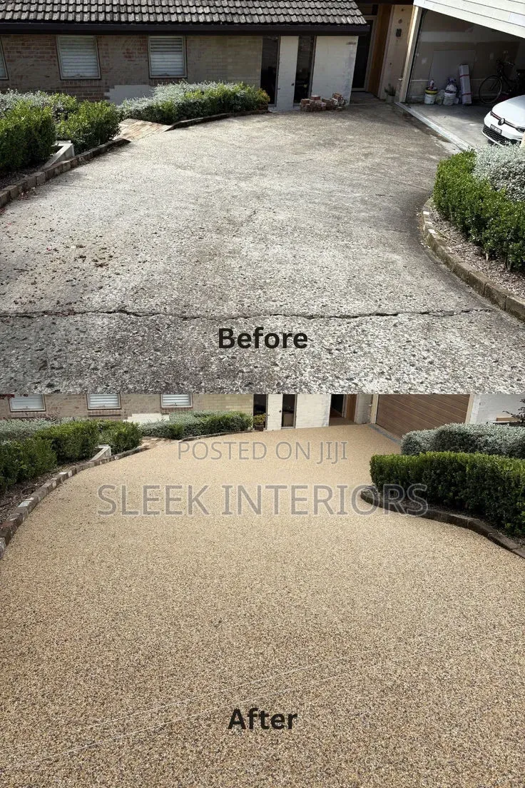Mordern Resin Driveway