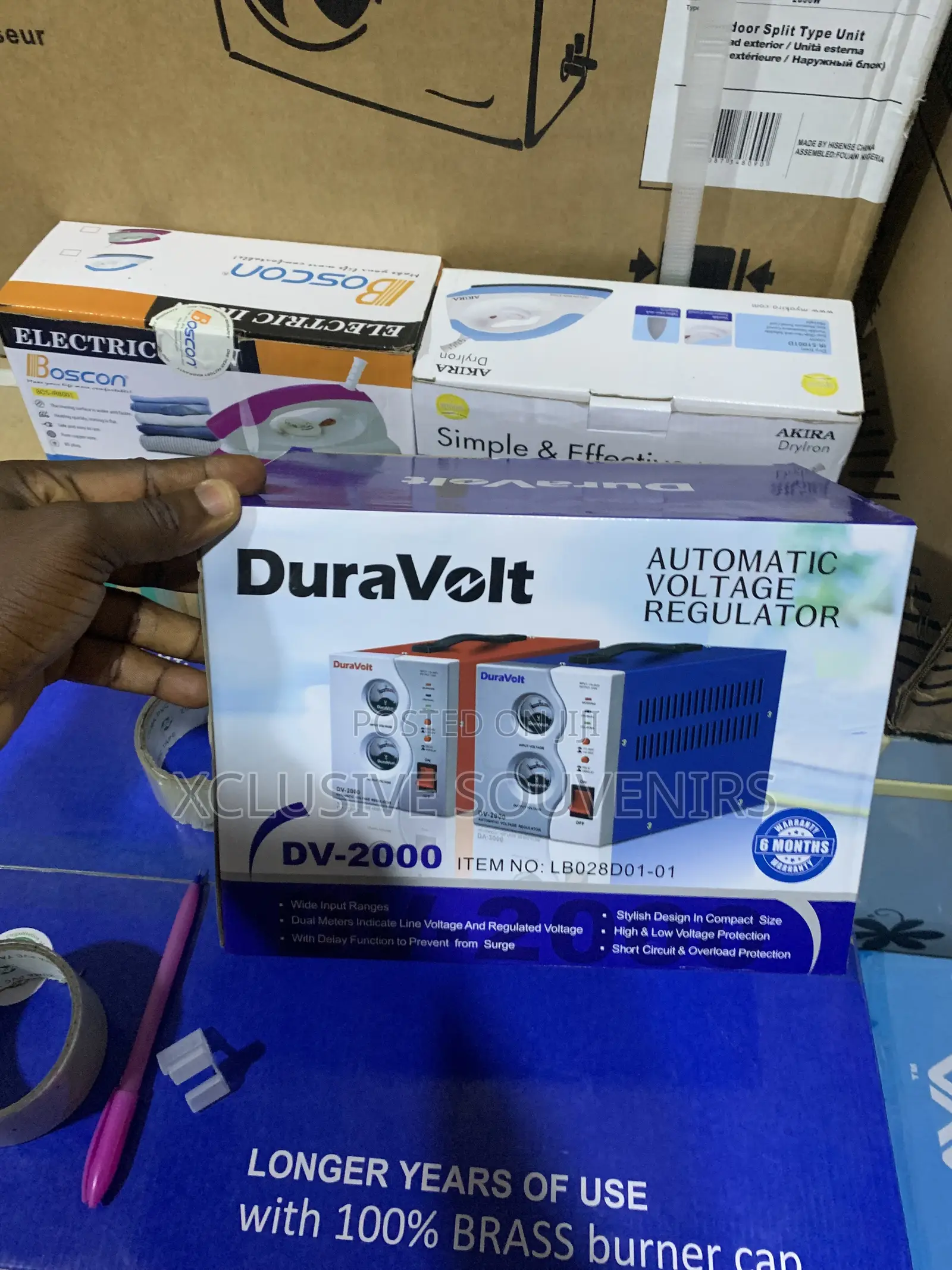 DV-2000 Duravolt Automatic Voltage Regulator