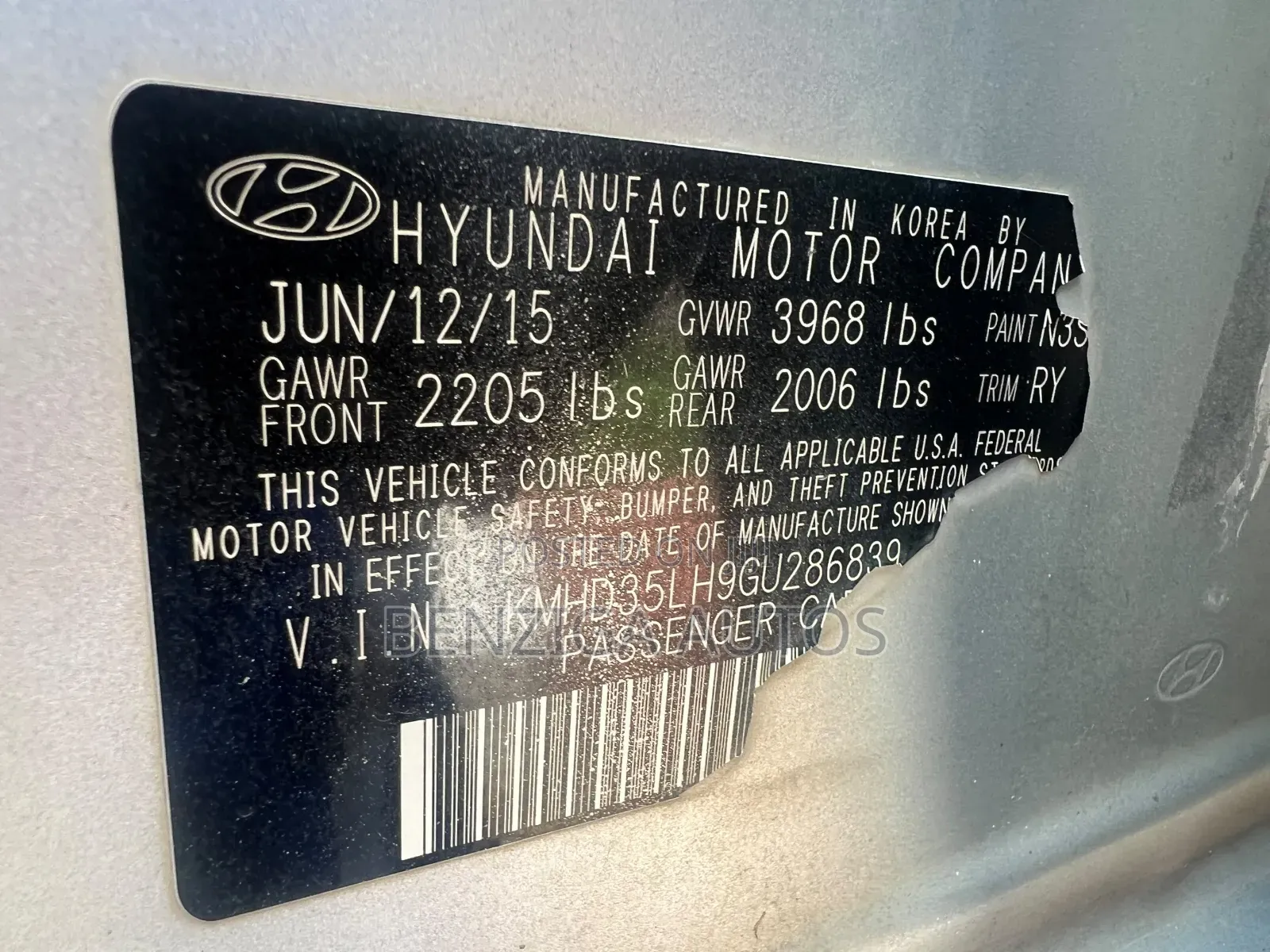 Hyundai Elantra 2015 Silver