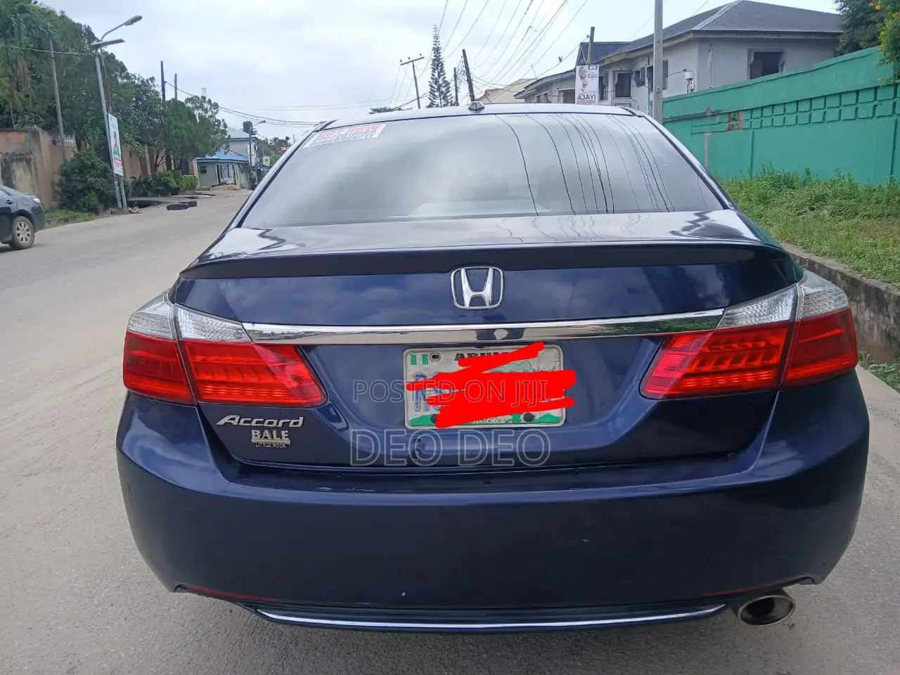 Honda Accord 2013 Blue