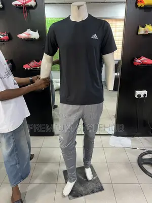 Adidas Gym Polo & Joggers