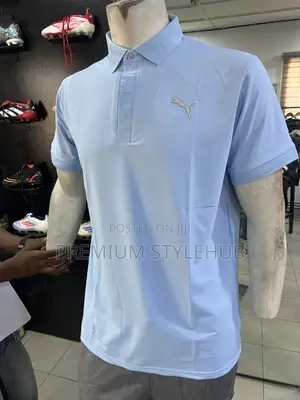 Blue Puma Gym Top & Joggers