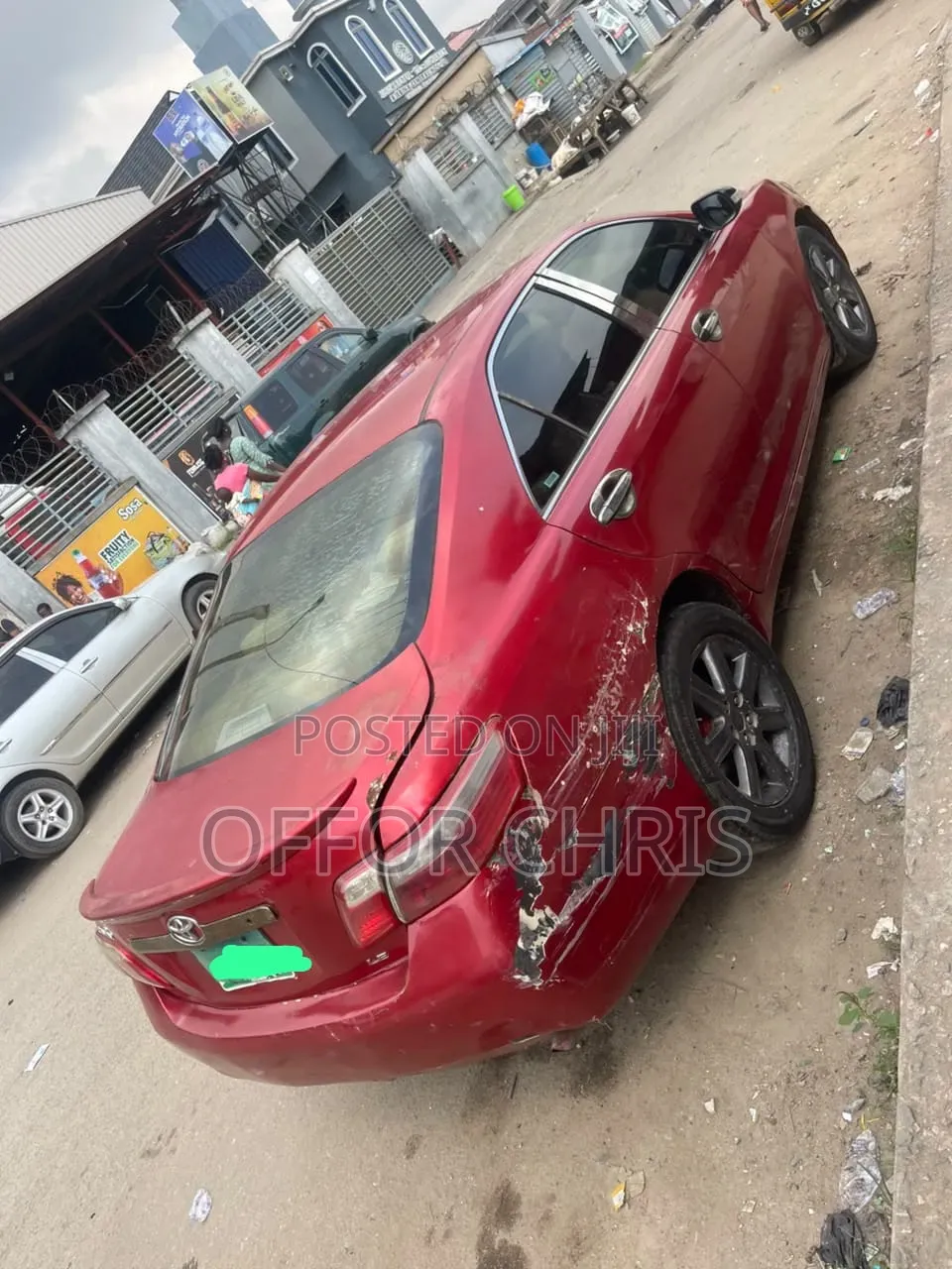 Toyota Camry 2008 Red
